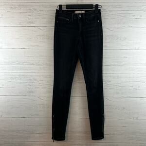 Athleta Black High Rise Sculptek Skinny Jeans Size 0